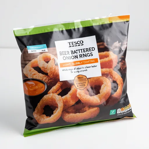 Tesco Beer Battered Onion Rings 300G