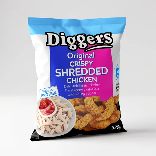 Diggerscrispy Shredded Chicken 320G