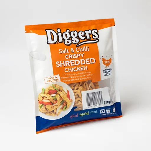 Diggers Salt & Chilli Crispy Shredded Chicken 320g
