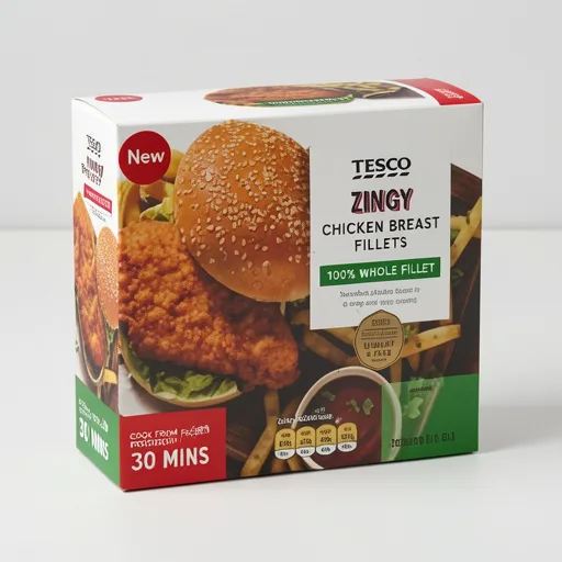 Tesco Zingy Chicken Breast Fillets 210g