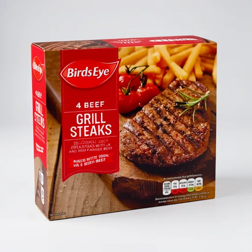 Birds Eye Beef Grill Steaks 4 Pack 340g