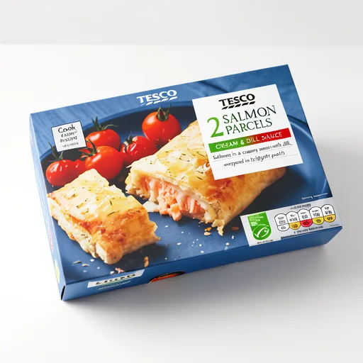 Tesco Simply Salmon & Dill Parcels 275G