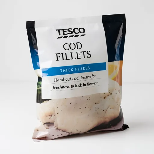 Tesco Cod Fillets 360G