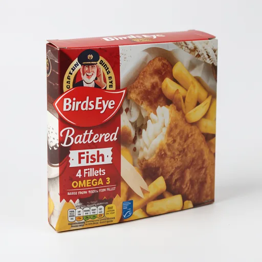 Birds Eye 4 Battered Fish Fillets