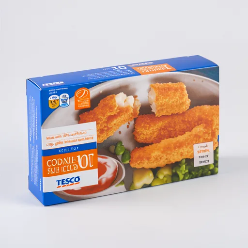 Tesco Cod Fish Fingers 10 Pack 300G