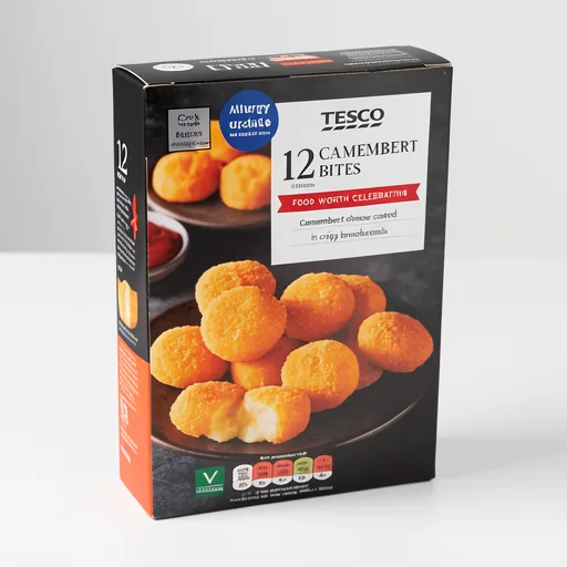 Tesco Camembert Bites 12 Pack 200g