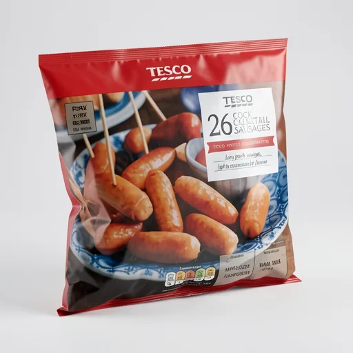 Tesco Pork Cocktail Sausages 26 Pack 312g