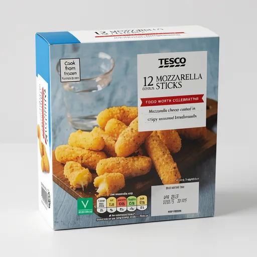 Tesco Mozzarella Sticks 12 Pack 180g