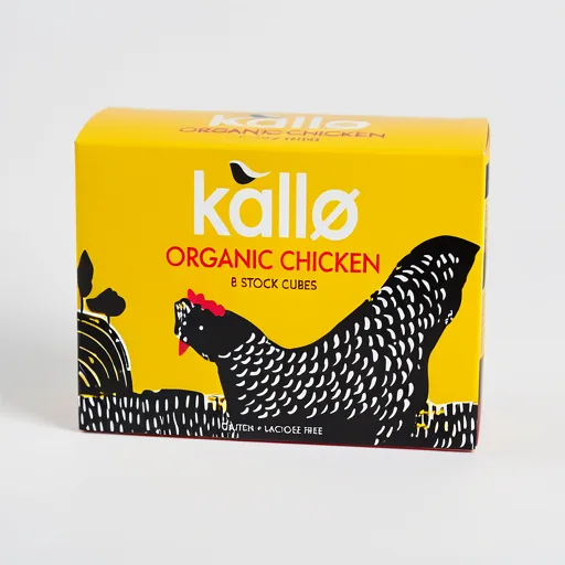 Kallo Organic Chicken Stock Cubes 8 x 11g