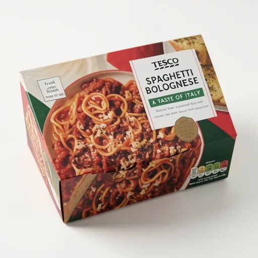 Tesco Spaghetti Bolognese With Cheese Crumbs 400G