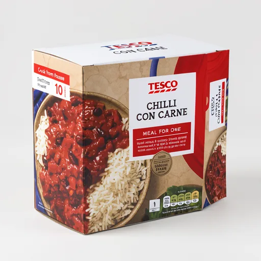 Tesco Chilli Con Carne Rice 400G