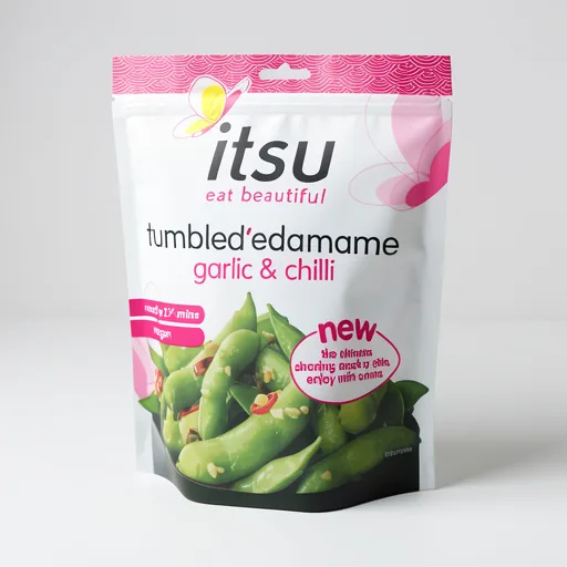 itsu Garlic & Chilli Edamame 300g