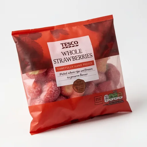 Tesco Frozen Whole Strawberries 350G