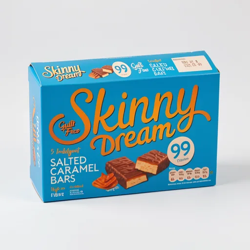 Skinny Dream Salted Caramel 5 x 25g