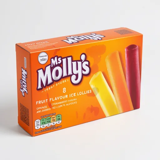 Ms. Molly's Assorted Fruit Lollies 8X35ml