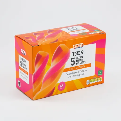 Tesco Fruity Helter Skelters (5 X 70Ml) 350Ml