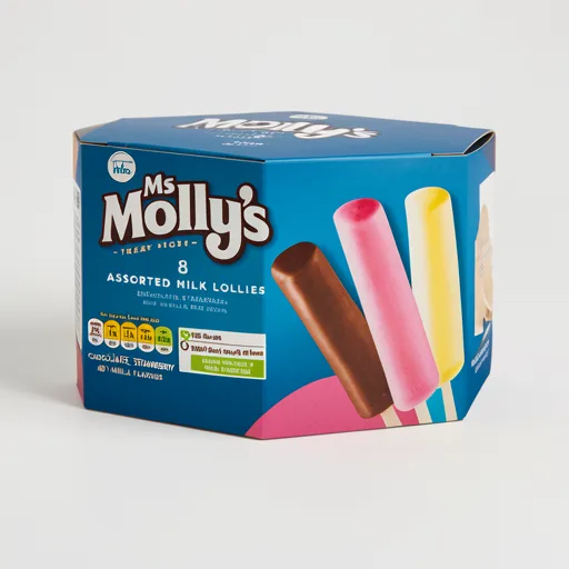 Ms. Molly's Milk Lollies 8X35ml