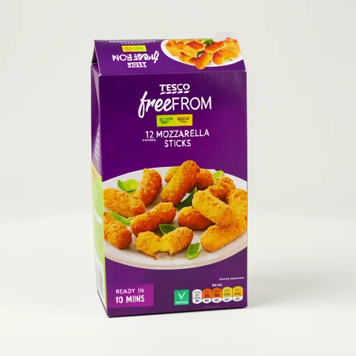 Tesco Free From 12 Mozzarella Sticks 180g