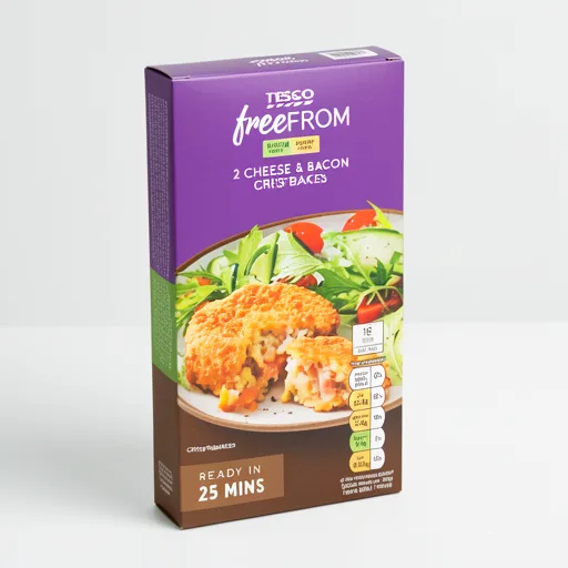 Tesco Free From Cheese & Bacon Crispbakes 227g