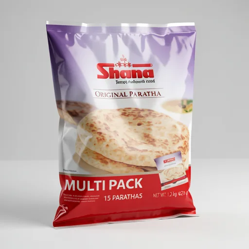 Shana Original Paratha Multi Pack 15 Pack 1.2kg