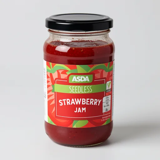 ASDA Fruity Seedless Strawberry Jam 454g