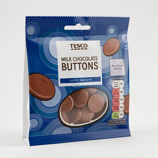 Tesco Milk Chocolate Buttons 70G
