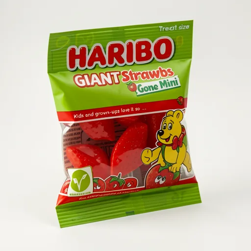 Haribo Giant Strawbs Gone Mini 16G