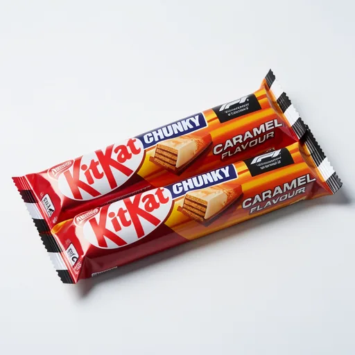 KITKAT Chunky Caramel Flavour Milk Chocolate Bar F1 40g