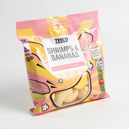 Tesco Shrimps And Bananas 80G