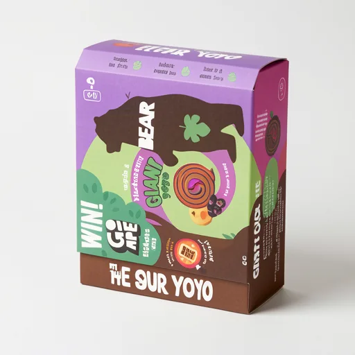 BEAR Giant Fruit Yoyos Apple & Blackcurrant Multipack 5x20g