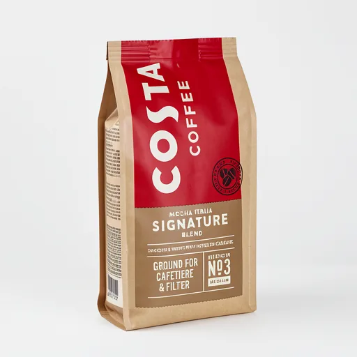 Costa Coffee Mocha Italia Signature Blend Ground for Cafetiere & Filter 200g