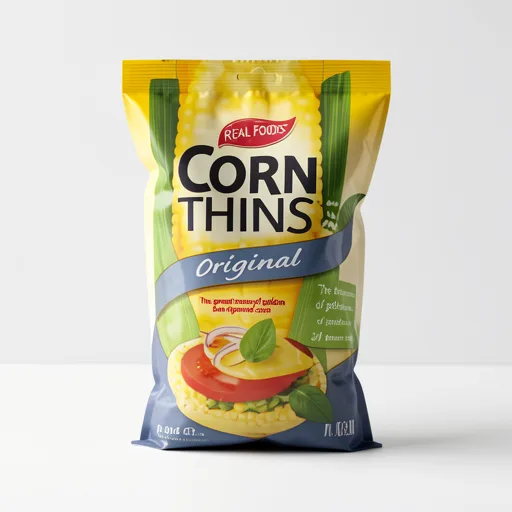 Real Foods Original Corn Thins 150G