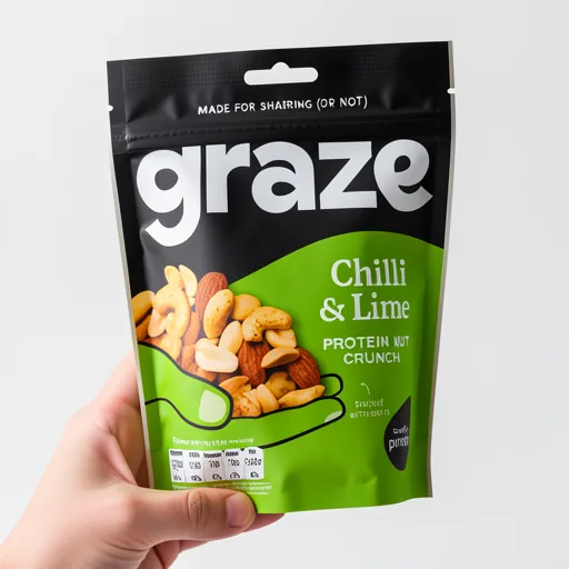 Graze Chilli & Lime Protein Nut Crunch 100g