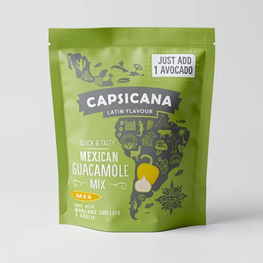 Capsicana Mexican Guacamole Mix 25G