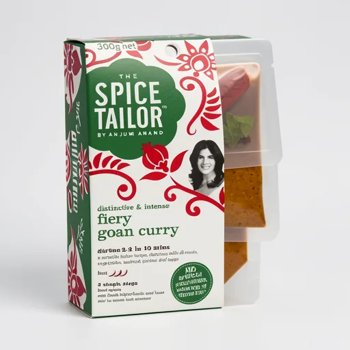 The Spice Tailor Fiery Goan Indian Curry Sauce Meal Kit 300g