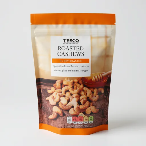 Tesco Honey Roasted Cashews 150G