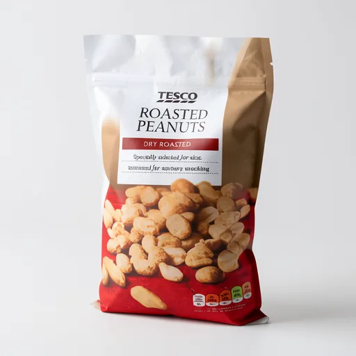 Tesco Dry Roasted Peanuts 550G