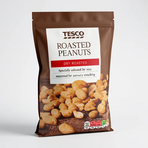 Tesco Dry Roasted Peanuts 200G