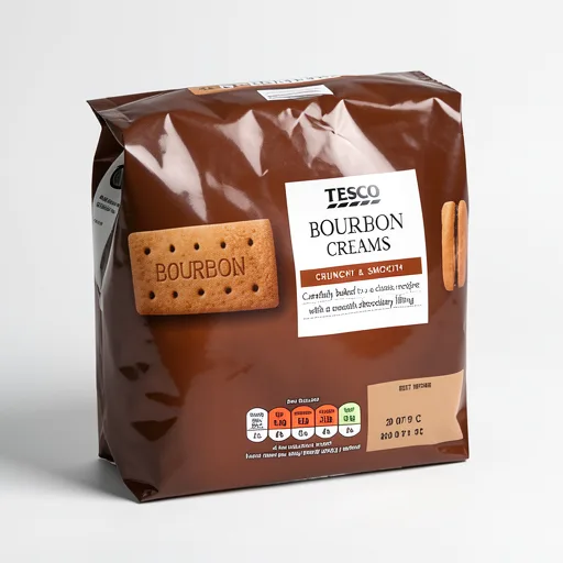 Tesco Bourbon Creams Biscuits 296G