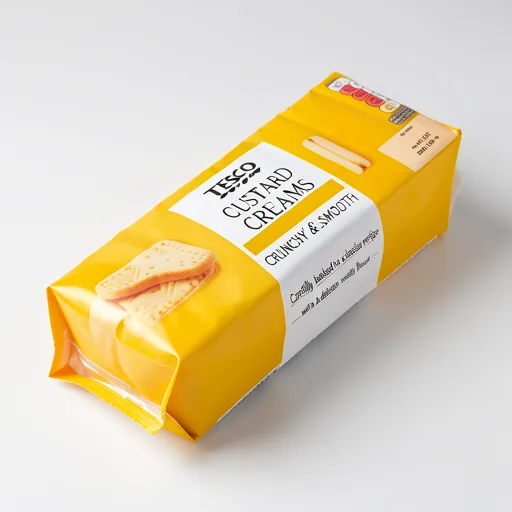 Tesco Custard Cream Biscuits 400G