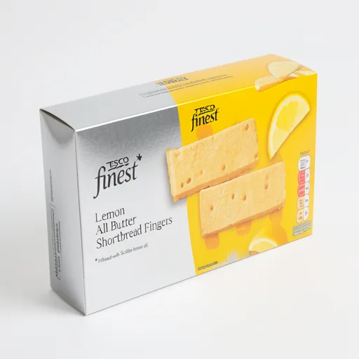 Tesco Finest Lemon Shortbread Fingers 165G