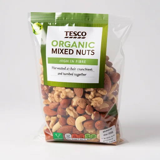 Tesco Organic Mixed Nuts 250G