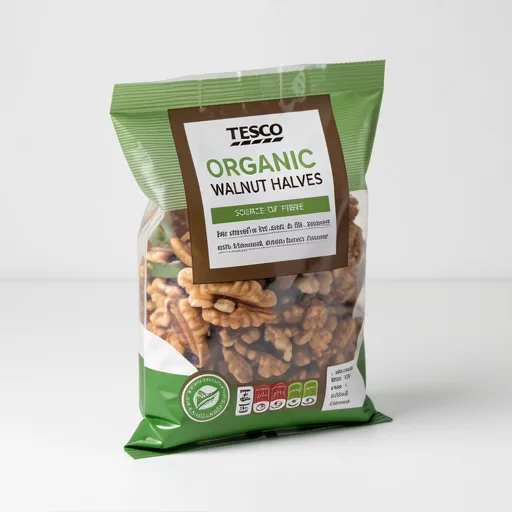 Tesco Organic Walnut Halves 100G
