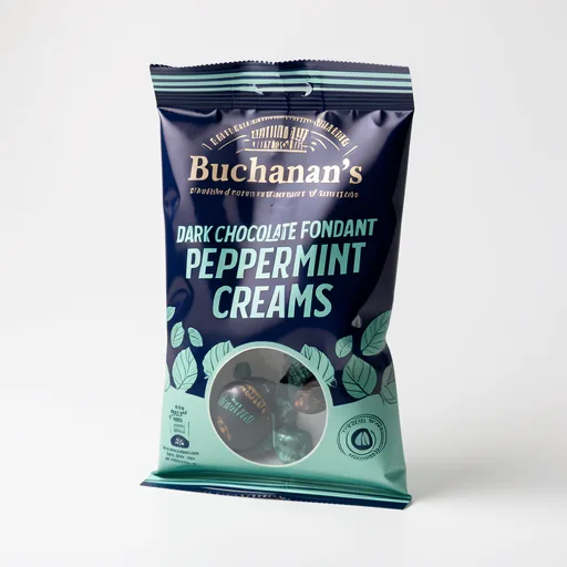 Buchanan's Dark Chocolate Fondant Peppermint Creams 120g