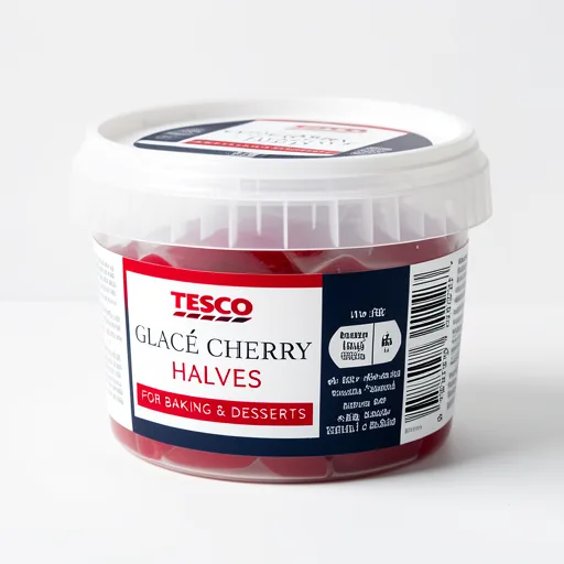 Tesco Glace Cherry Halves 200G