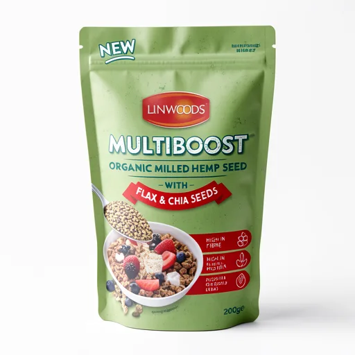 Linwoods Organic Milled Hemp Flax & Chia Seeds 200G