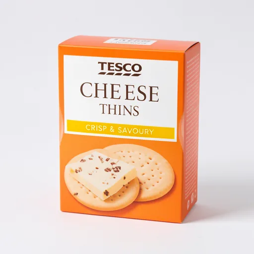 Tesco Cheese Thins 150G