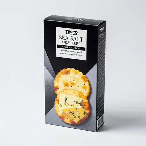 Tesco Sea Salt Crackers 185G