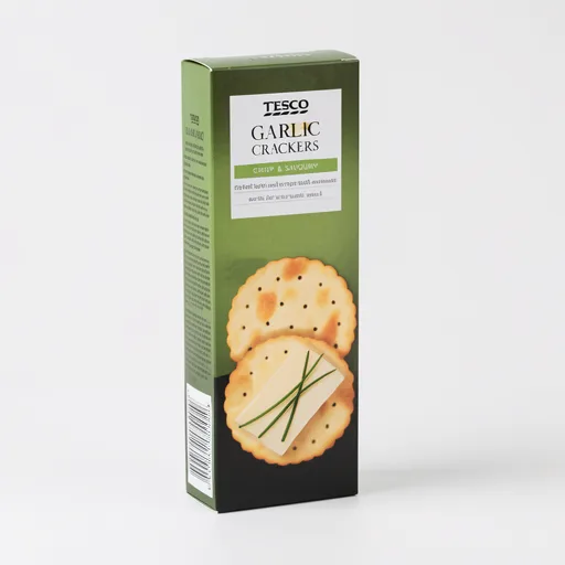 Tesco Garlic Crackers 185g