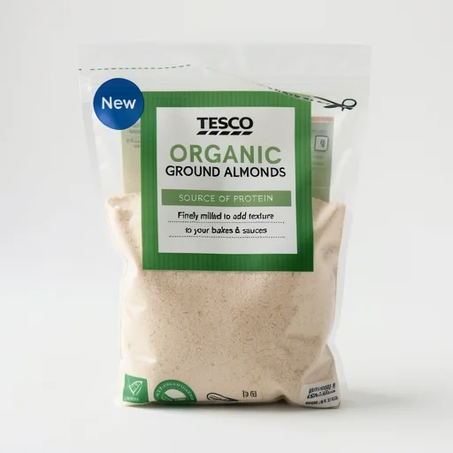 Tesco Organic Ground Almonds 100G